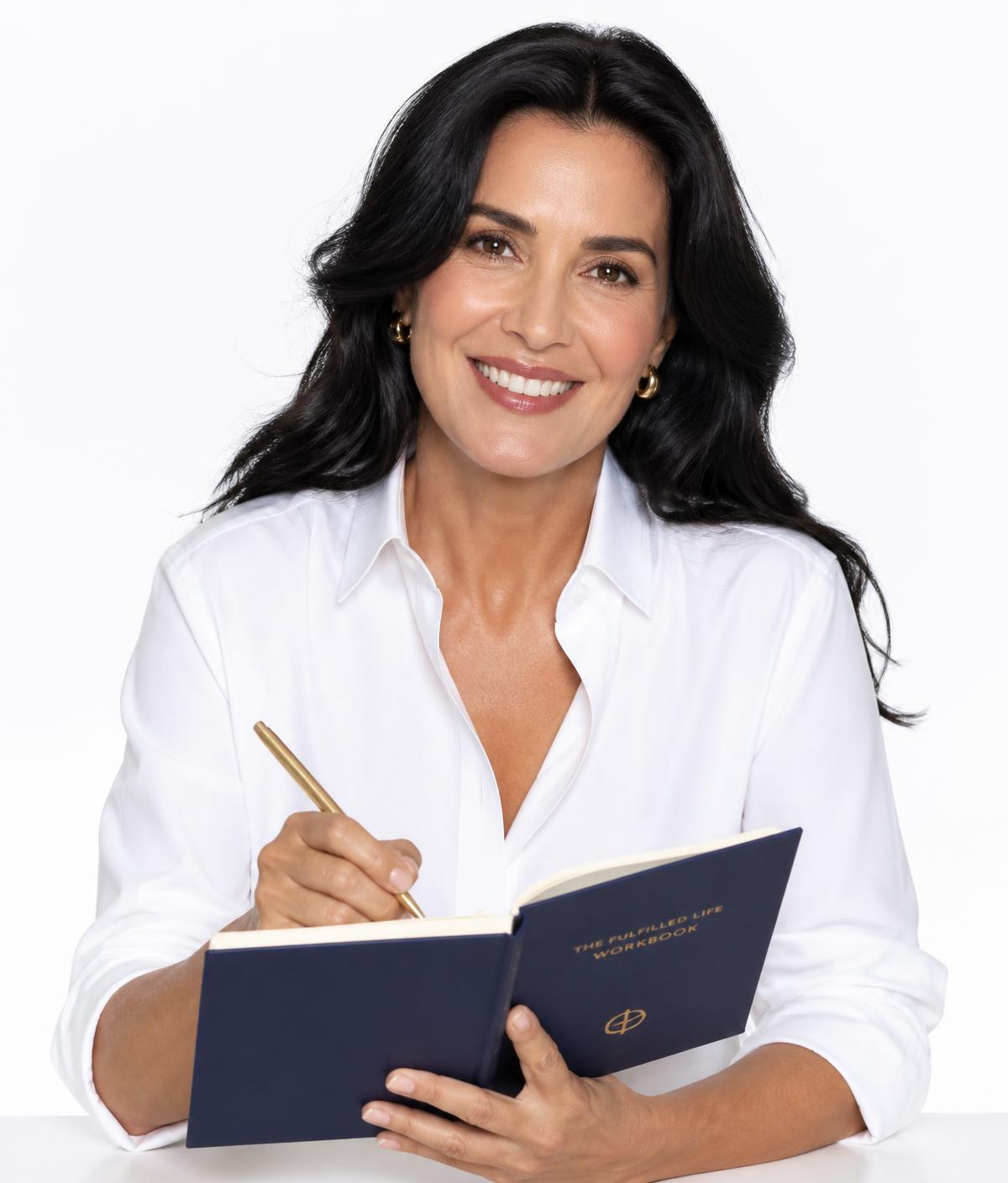 Experienced woman in a professional setting, speaking with authority